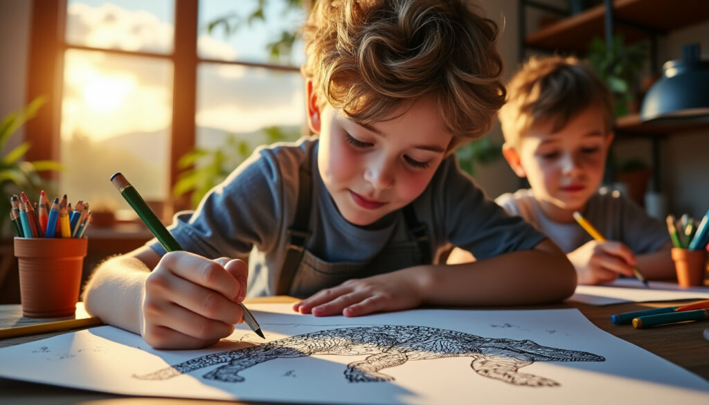 découvrez notre sélection de coloriages dinosaure à imprimer en pdf, parfaits pour des activités familiales amusantes et éducatives. trouvez facilement des dessins adaptés à tous les âges !