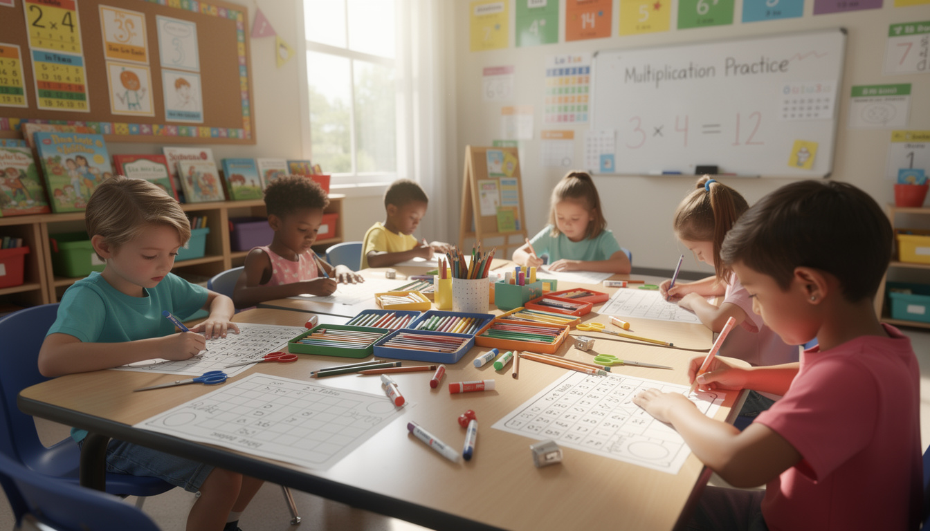 découvrez le coloriage magique des tables de multiplication, une méthode ludique pour apprendre en s'amusant et maîtriser les multiplications facilement.