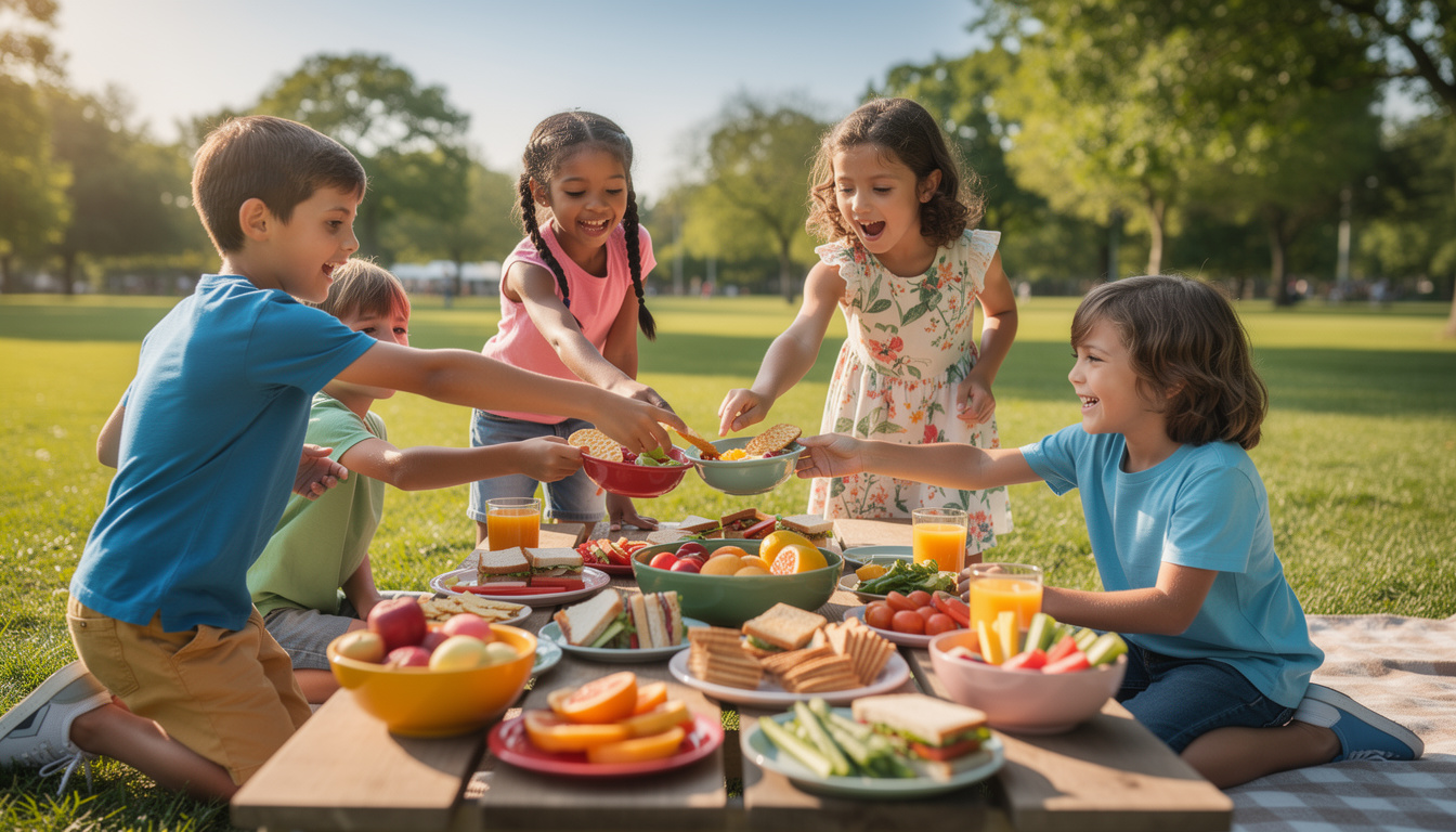découvrez comment organiser un goûter participatif entre jeunes amis pour garantir des moments de fun et de rires partagés en toute convivialité.