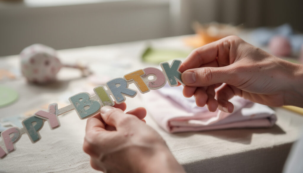 découvrez comment choisir la guirlande joyeux anniversaire parfaite pour enfant et faites sensation lors de sa fête avec des décorations colorées et adaptées.