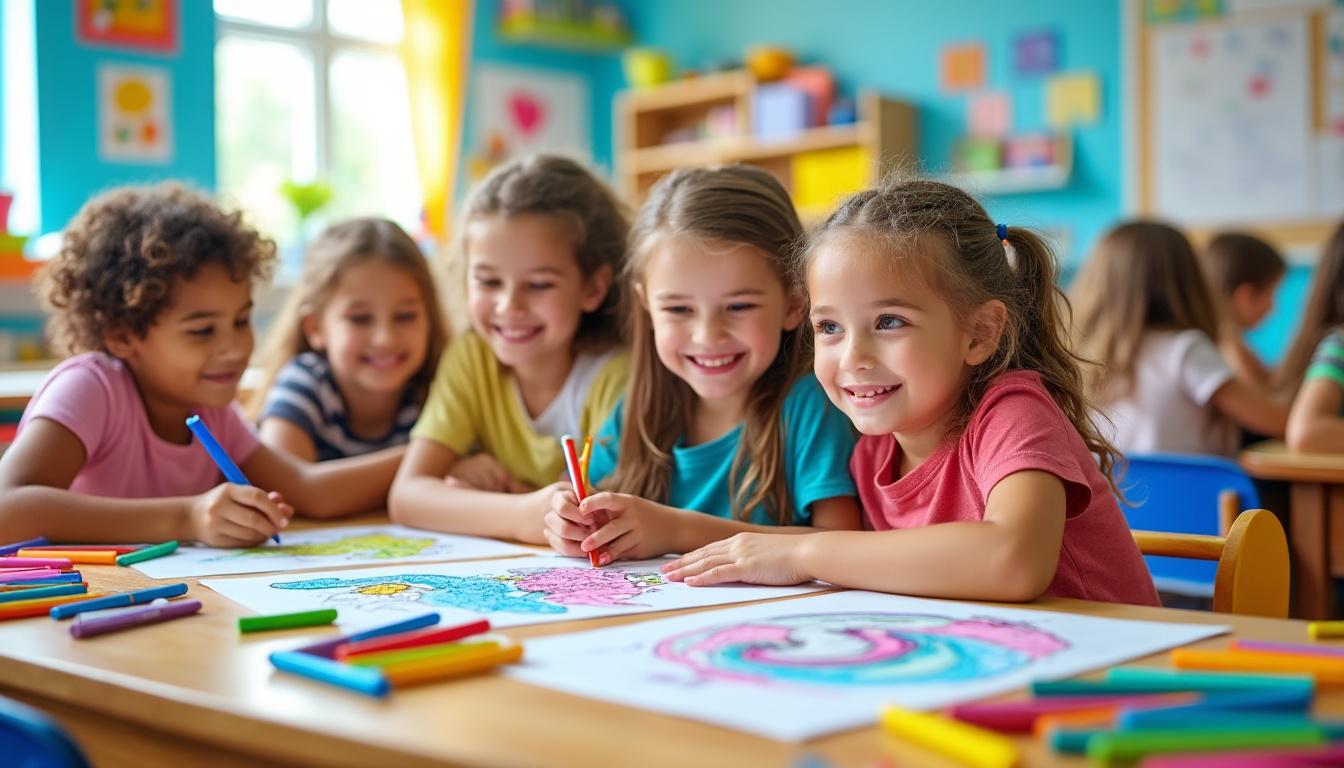 découvrez comment le coloriage magique anglais allie apprentissage des couleurs et créativité chez les enfants, tout en rendant l’anglais ludique et attrayant pour les plus petits.