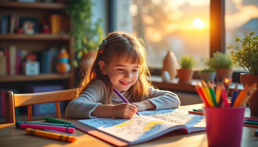 découvrez comment le coloriage magique anglais : couleur encourage la créativité des enfants tout en leur permettant d’apprendre l’anglais de façon ludique et interactive.