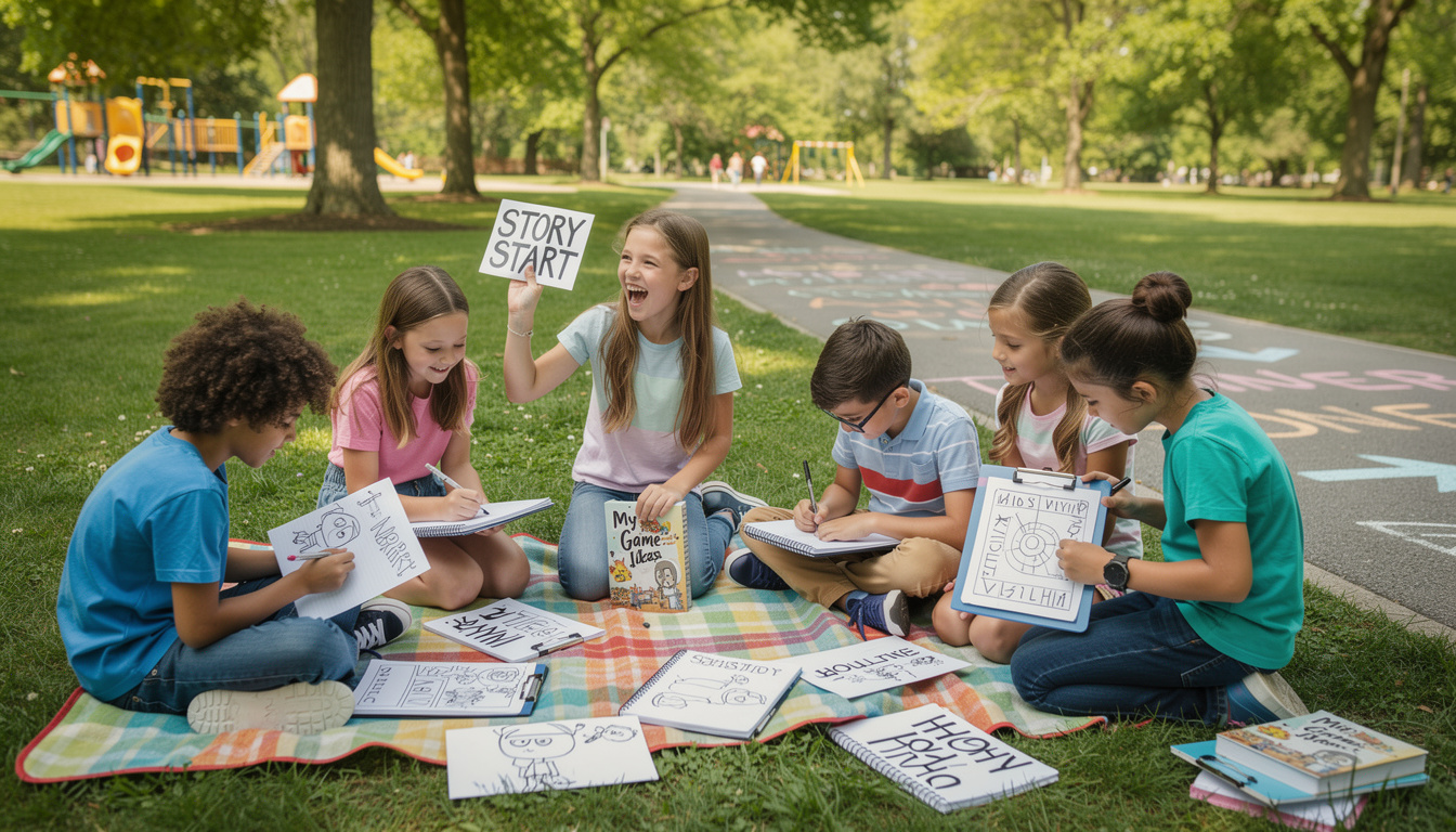 découvrez comment les jeux d'écriture pour enfants stimulent leur créativité et améliorent leur expression écrite de manière ludique et efficace.