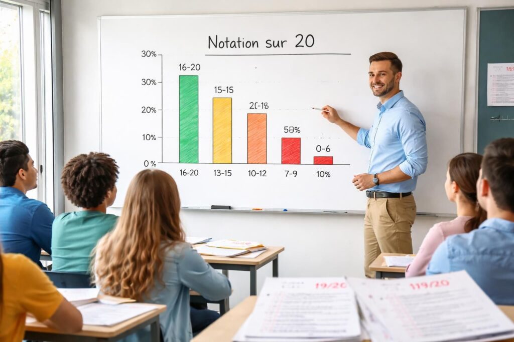 découvrez comment attribuer une note sur 20 pour rendre vos évaluations plus claires et transparentes, facilitant ainsi la compréhension des critères de notation.