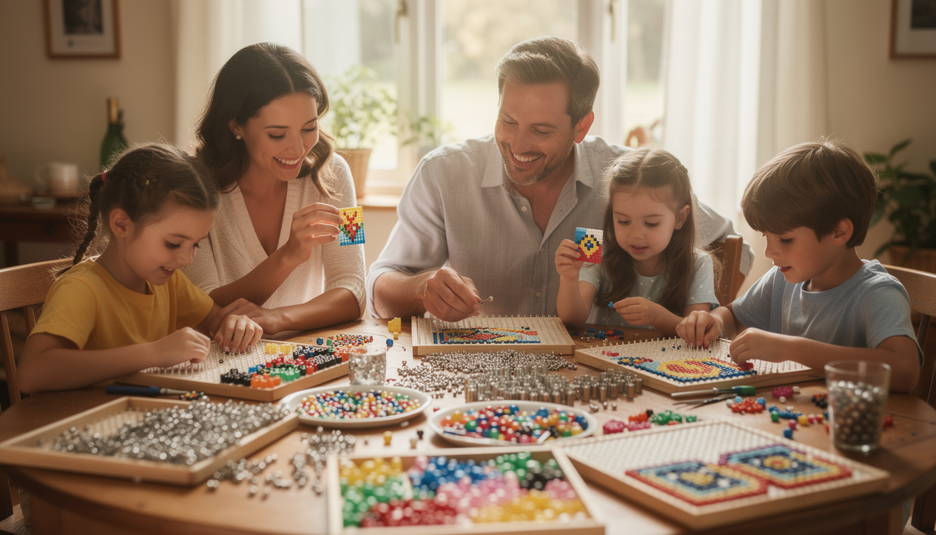 découvrez comment un atelier de perles à repasser peut renforcer les liens familiaux en favorisant la créativité, la communication et le partage entre parents et enfants.