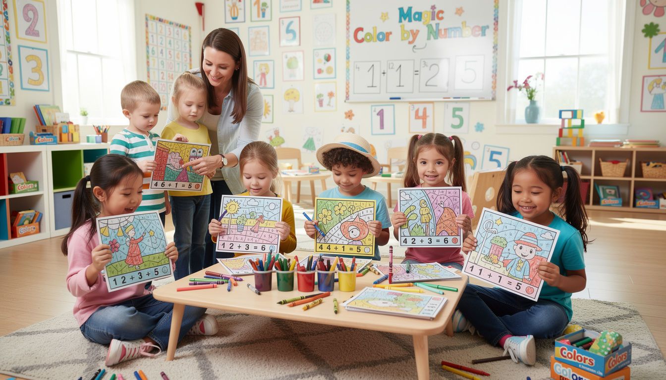 découvrez comment utiliser le coloriage magique pour enseigner le complément à 10 de manière ludique et efficace, favorisant l'apprentissage des mathématiques chez les élèves.