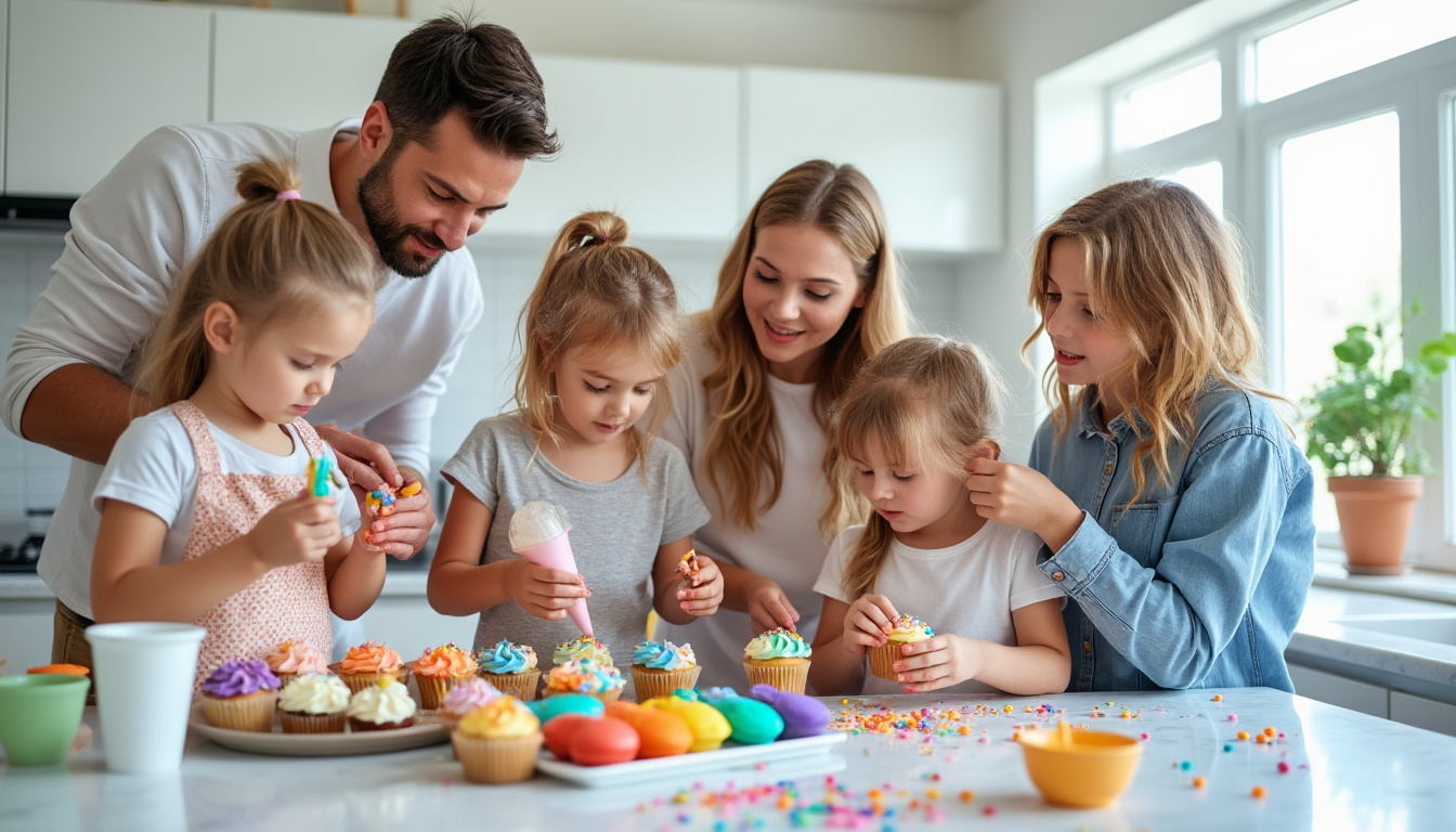 découvrez comment impliquer vos enfants dans la décoration de cupcakes avec des astuces ludiques et des idées créatives pour partager un moment gourmand en famille.