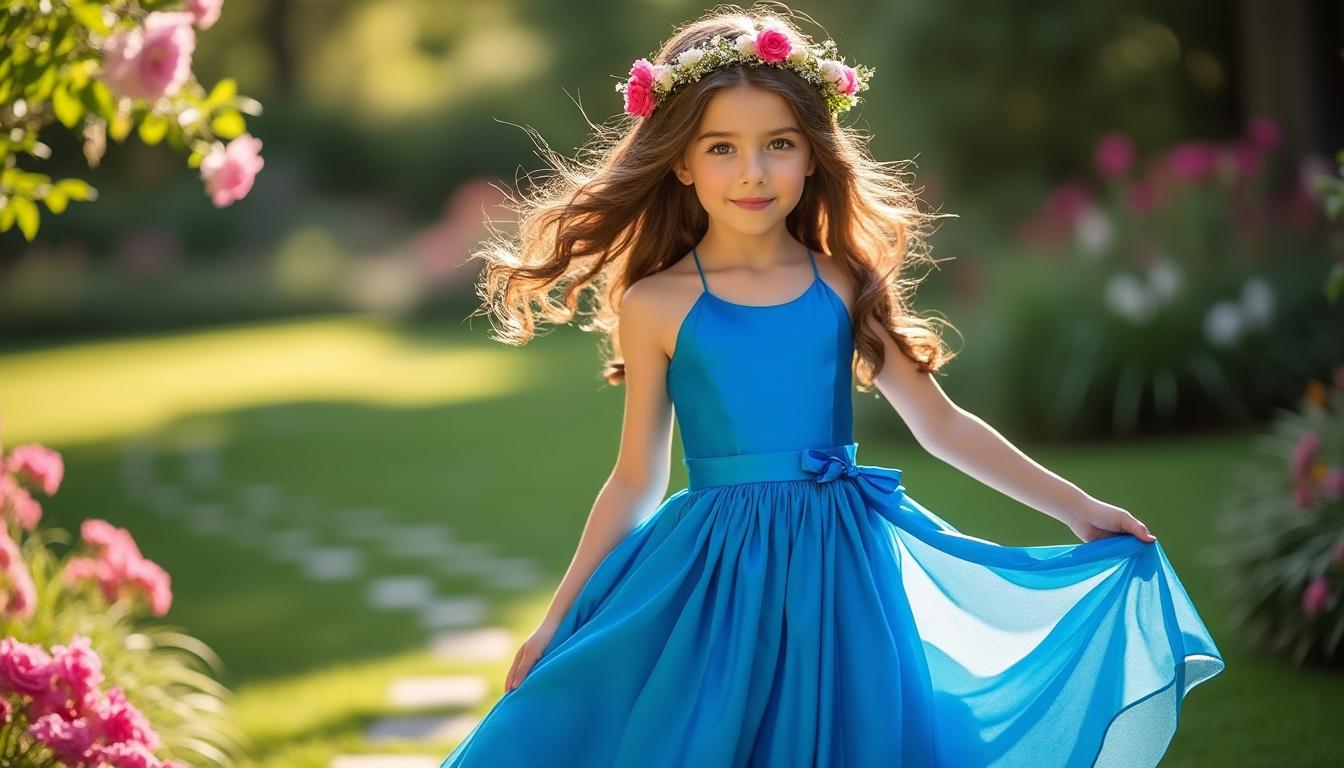 découvrez notre collection de robes de princesses étincelantes, parfaites pour des photos inoubliables et des moments magiques.