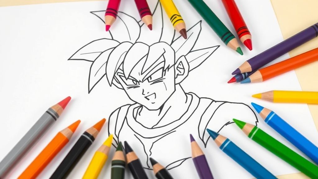 Dragon Ball Z à imprimer