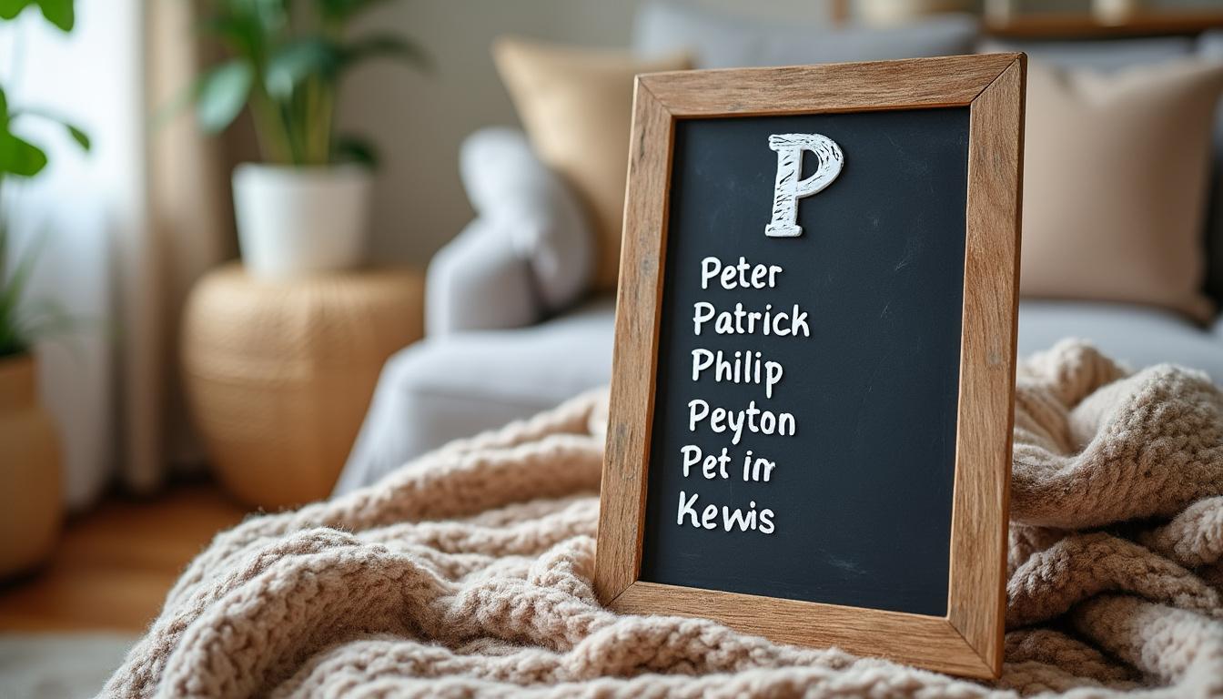 découvrez une liste originale et inspirante de prénoms de garçon commençant par la lettre p pour surprendre et ravir votre entourage.