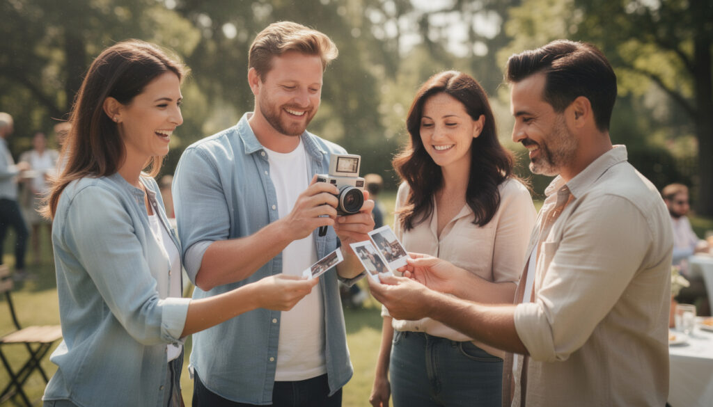 vivez des expériences inoubliables en capturant et imprimant instantanément vos souvenirs les plus précieux, pour les revivre à tout moment.