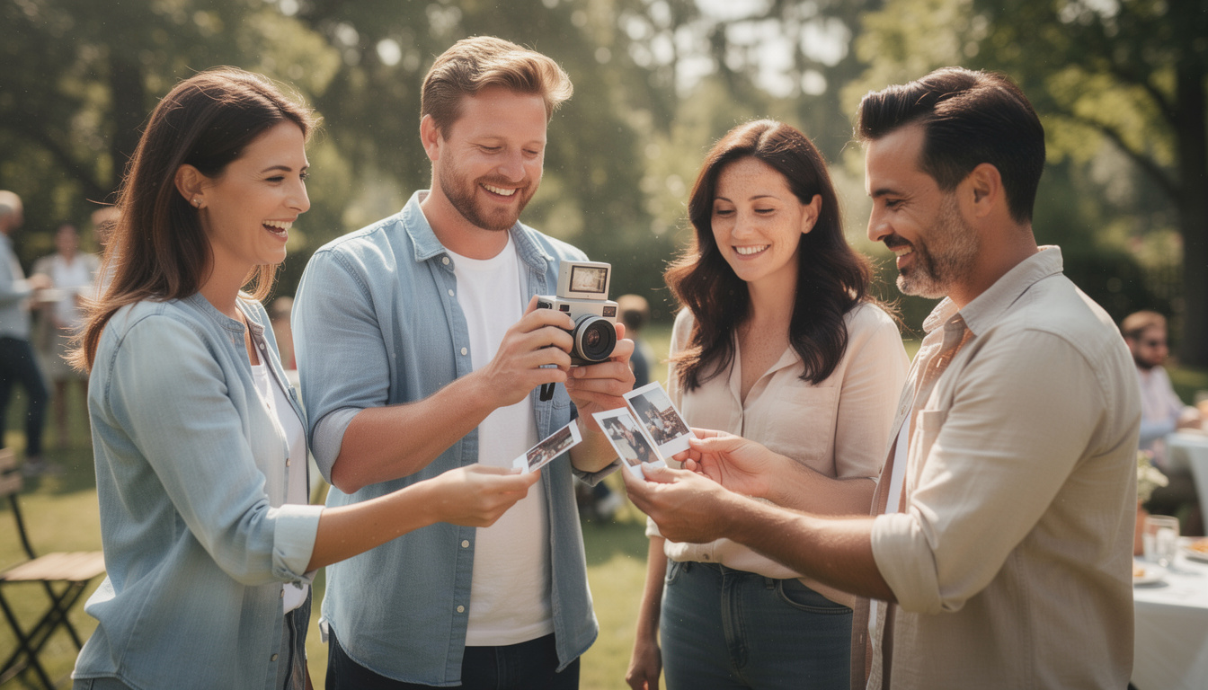 vivez des expériences inoubliables en capturant et imprimant instantanément vos souvenirs les plus précieux, pour les revivre à tout moment.