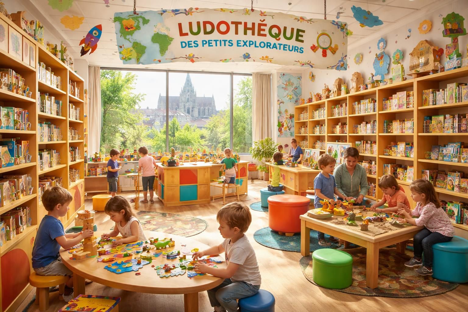 découvrez les nouveautés passionnantes de la ludothèque à metz, spécialement conçues pour les petits explorateurs avides de découvertes et de jeux éducatifs.
