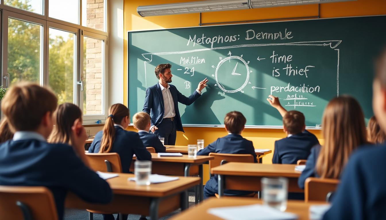 découvrez des exemples pratiques de figures de style pour réussir l'épreuve écrite du bac de français et maîtriser parfaitement les techniques littéraires.