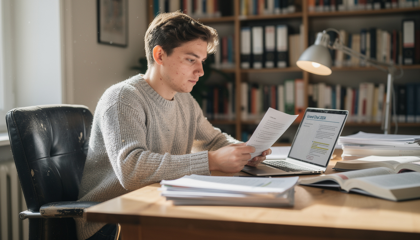 préparez-vous efficacement au grand oral 2024 grâce à notre guide ultime, comprenant conseils, méthodes et astuces pour assurer votre réussite.