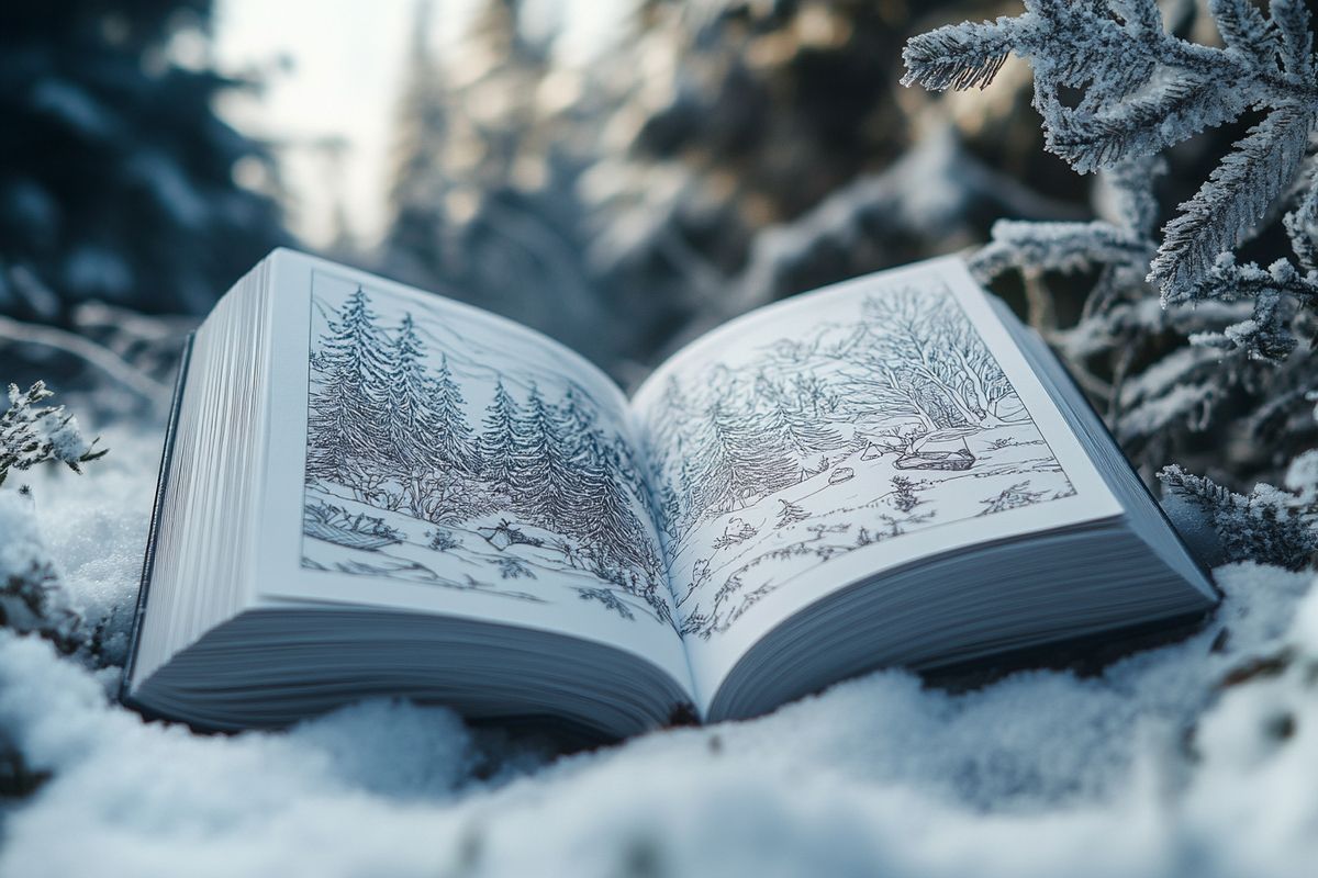 Histoire et Traditions de Noël : L'art de raconter à travers le coloriage