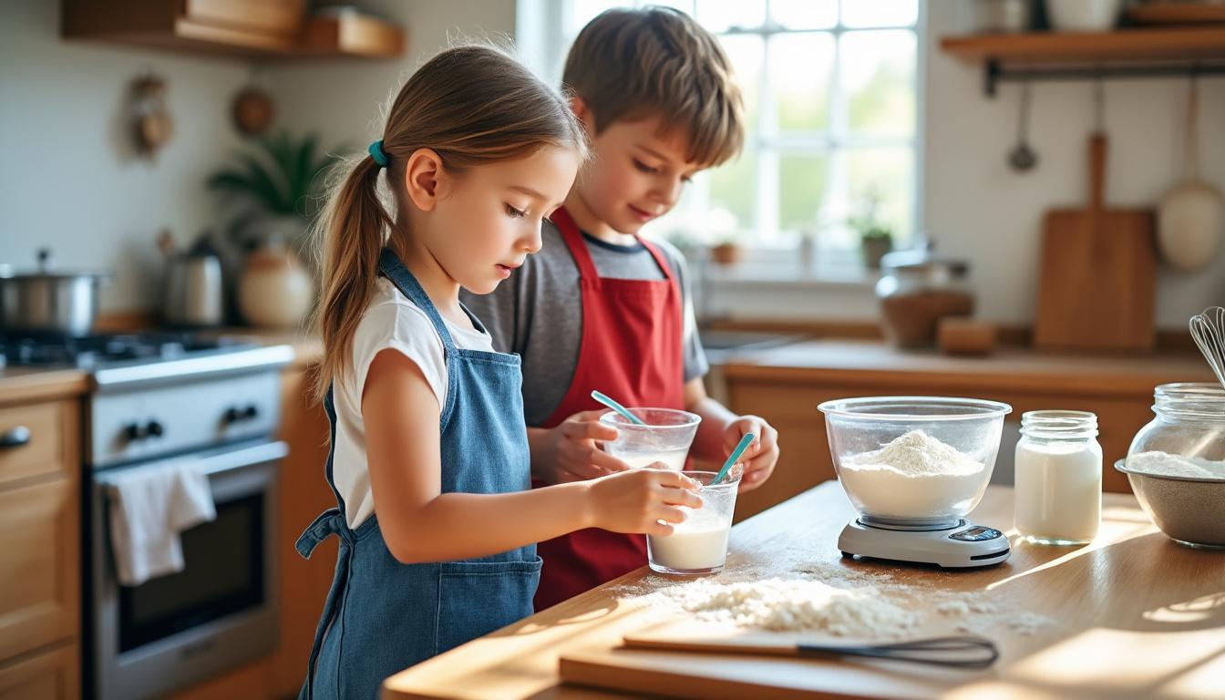 découvrez comment impliquer vos enfants dans la préparation du goûter pour des moments ludiques et éducatifs en cuisine.