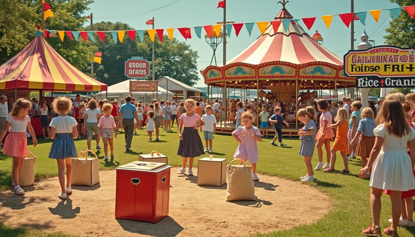 découvrez les jeux de kermesse d'autrefois, un retour aux plaisirs simples et conviviaux pour s'amuser sans technologie, en famille ou entre amis.