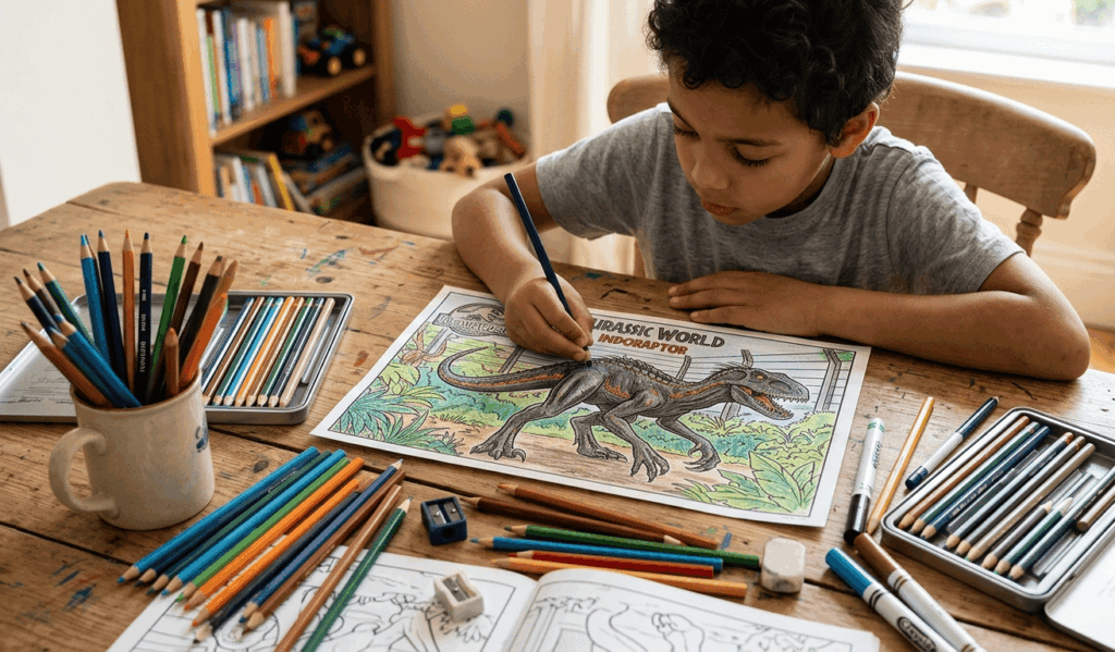 Jurassic world indoraptor