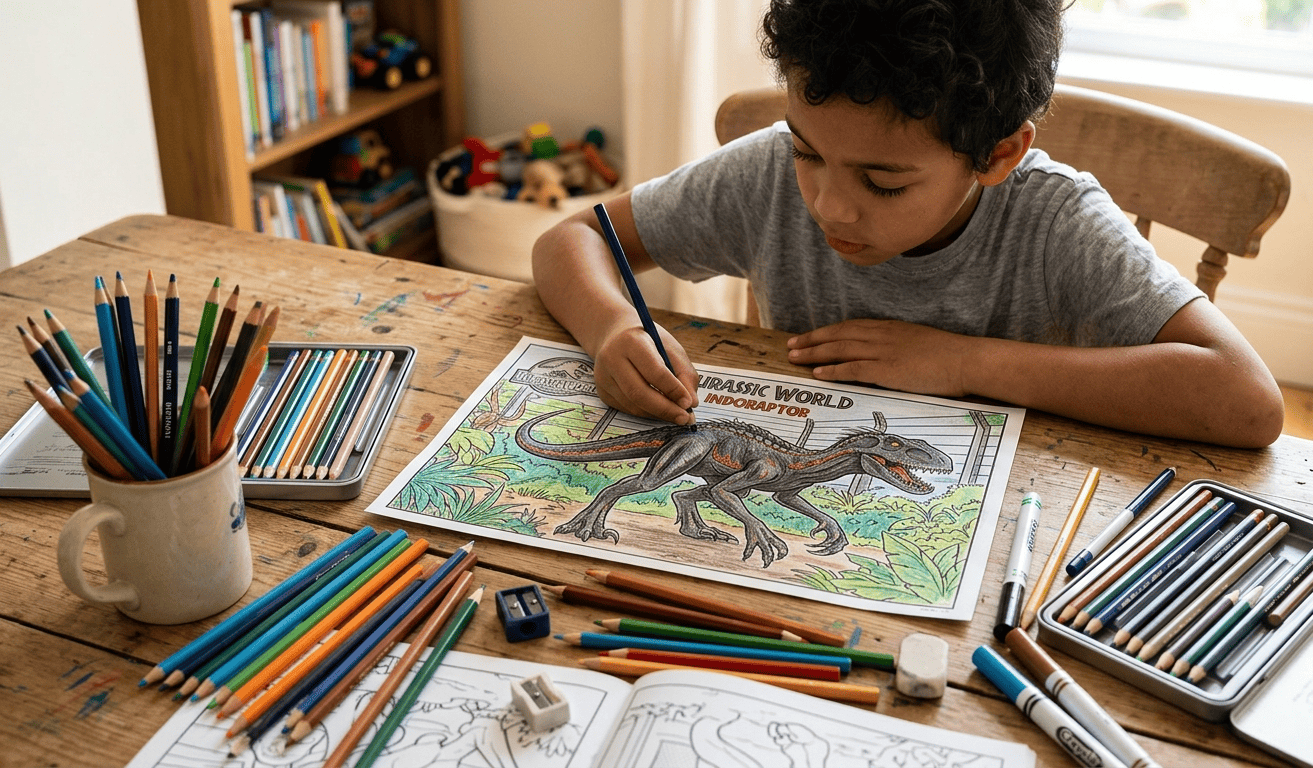 Jurassic world indoraptor