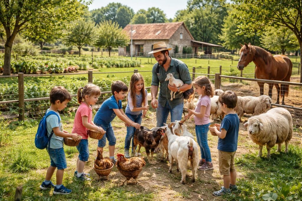 découvrez la ferme pédagogique à périgueux, un projet éducatif innovant en milieu rural qui favorise l'apprentissage pratique et la sensibilisation à l'agriculture durable pour tous les âges.