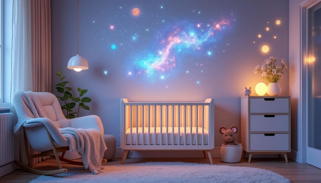 découvrez la magie des ciels étoilés avec notre veilleuse bébé, conçue pour créer une ambiance apaisante et réconfortante dans la chambre de votre enfant. offrez à votre petit un voyage féerique vers le sommeil, tout en stimulant son imagination.