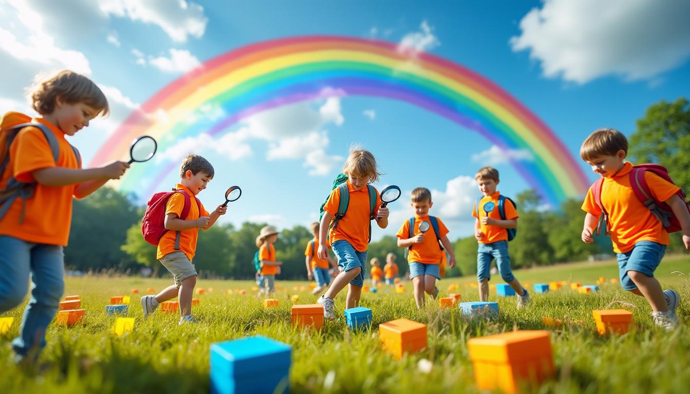 découvrez des jeux amusants et originaux pour animer une fête d'enfants sur le thème arc-en-ciel pastel. idées colorées et ludiques pour un anniversaire inoubliable !
