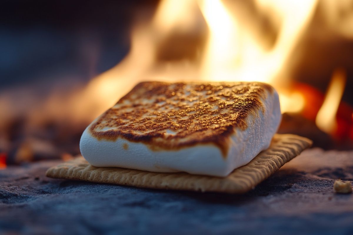 Les secrets d'un parfaire goût en griller un chamallow au chalumeau de cuisine