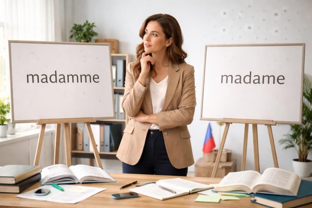 découvrez comment choisir correctement entre 'madamme' et 'madame' en français, avec des explications claires sur l'usage et les différences entre ces deux termes.
