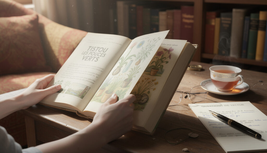 explorez la fiche de lecture complète de « tistou les pouces verts » avec des questions de discussion pour approfondir votre compréhension et partager vos réflexions sur ce livre captivant.