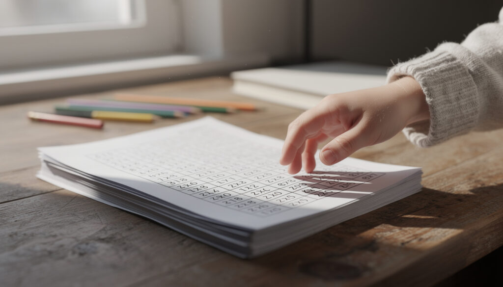 découvrez les avantages d'utiliser des exercices de tables de multiplication à imprimer sans réponses pour renforcer l'apprentissage autonome et stimuler la mémorisation chez les élèves.