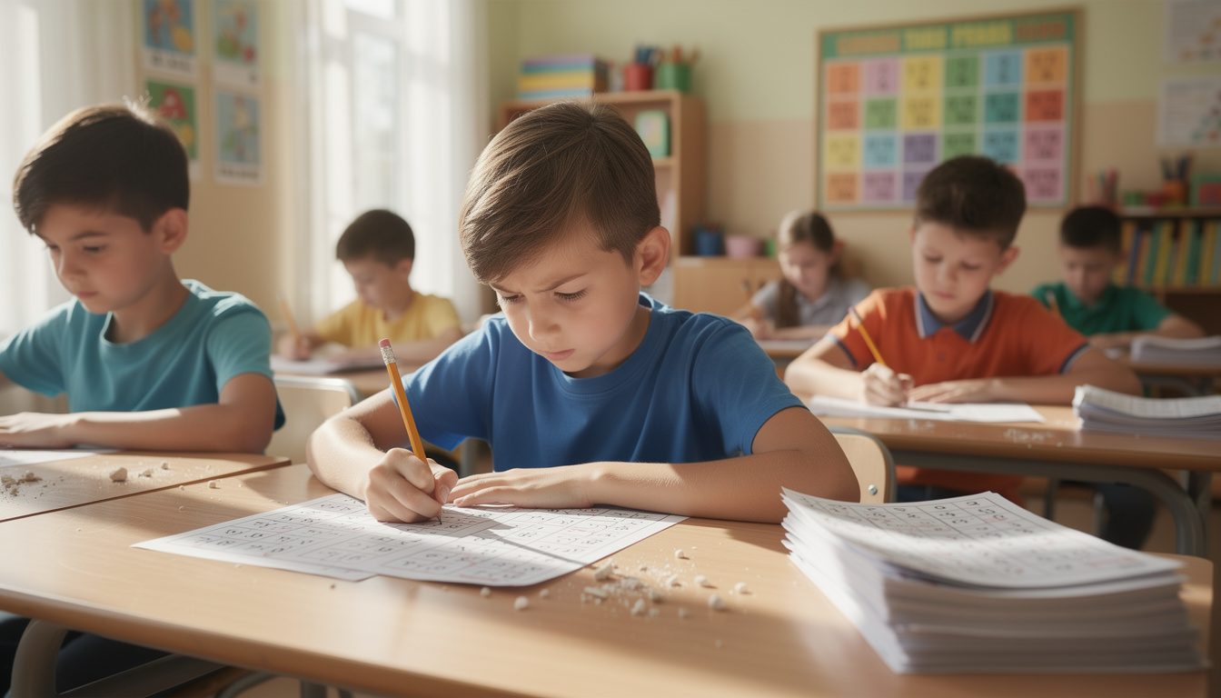 découvrez les avantages d'utiliser des exercices de tables de multiplication à imprimer sans réponses pour renforcer l'apprentissage autonome et stimuler la réflexion chez les élèves.