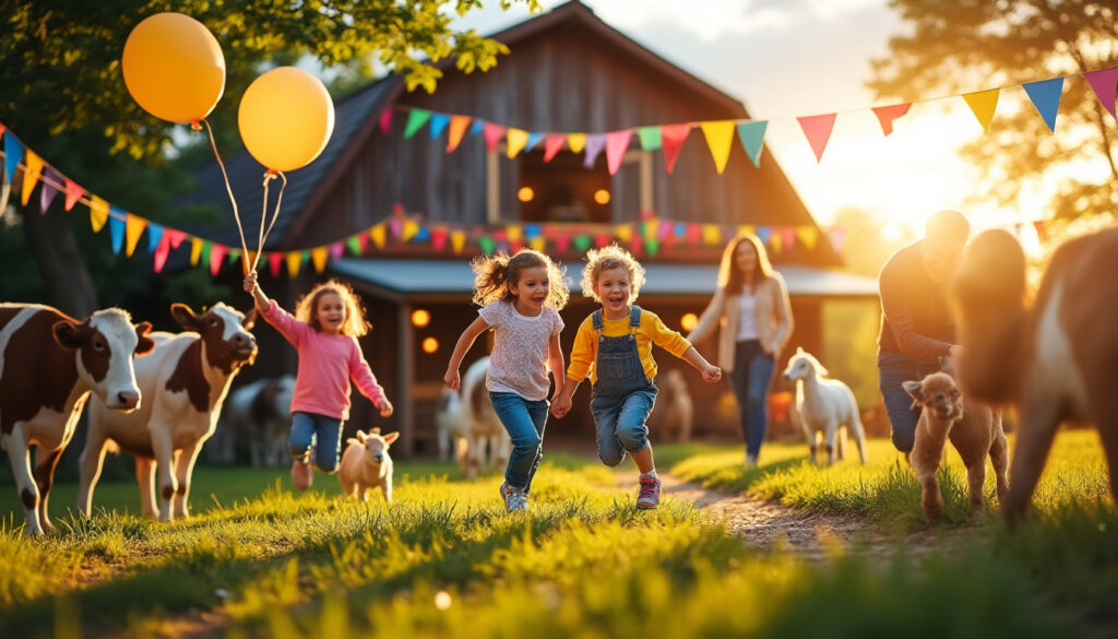 découvrez pourquoi organiser une fête pour enfants dans une ferme pédagogique est l’événement idéal pour les familles : animations ludiques, découvertes éducatives et souvenirs inoubliables garantis au cœur de la nature !
