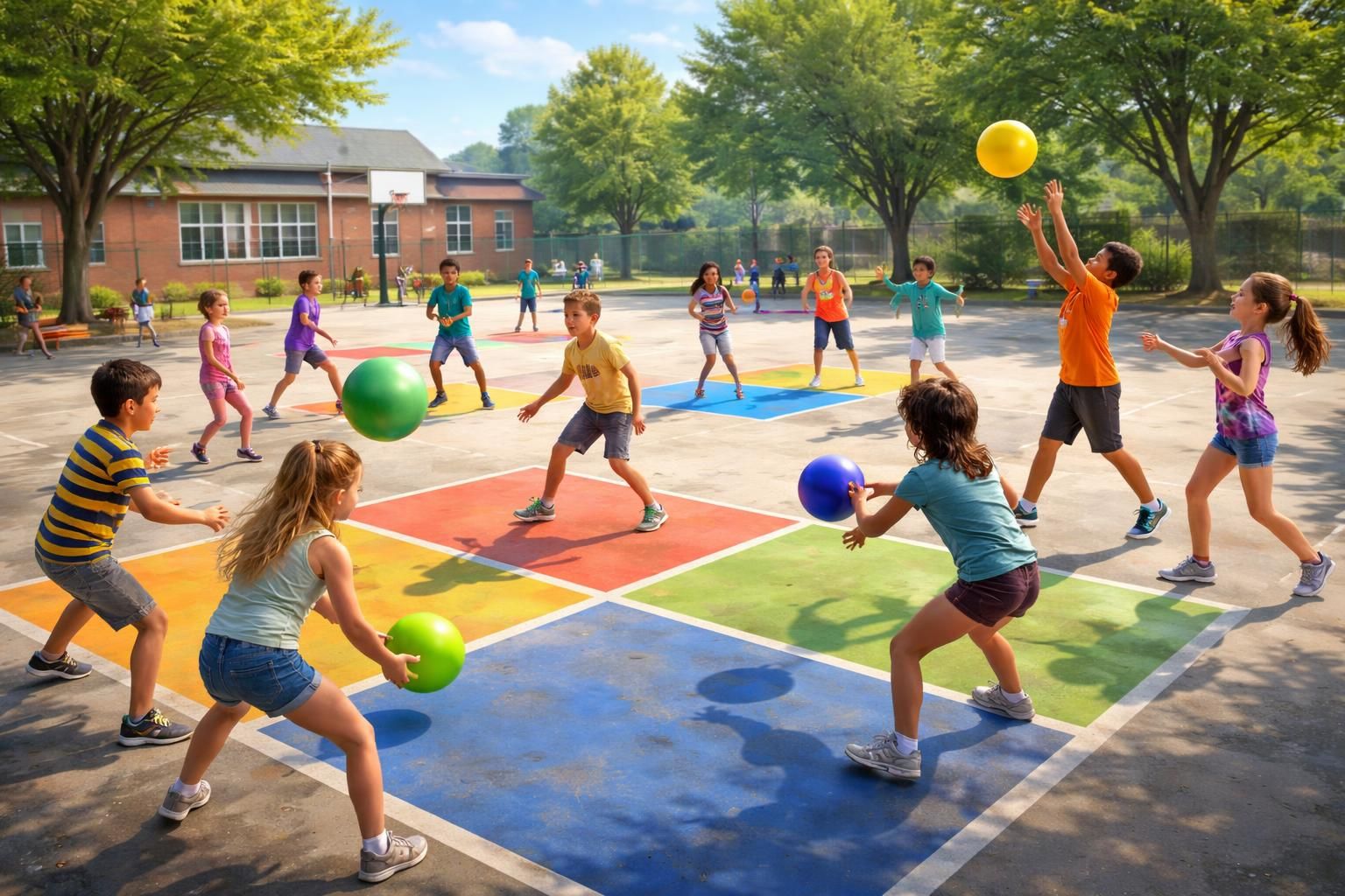 découvrez des variantes amusantes et originales du jeu four square à essayer pour diversifier vos parties et vous amuser en famille ou entre amis.