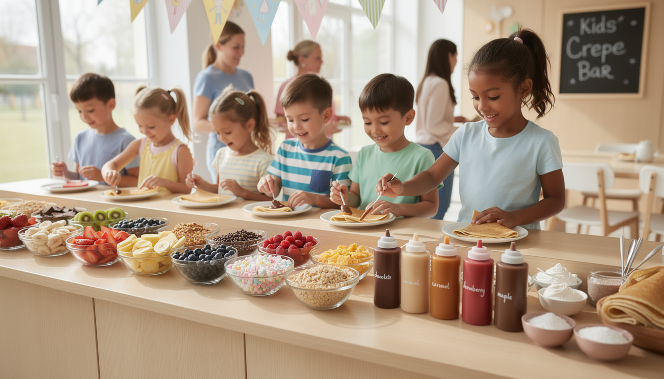 découvrez des recettes de pâtes à crêpes faciles et délicieuses pour créer un bar à crêpes inoubliable et amusant pour les enfants. parfait pour des moments gourmands et conviviaux.