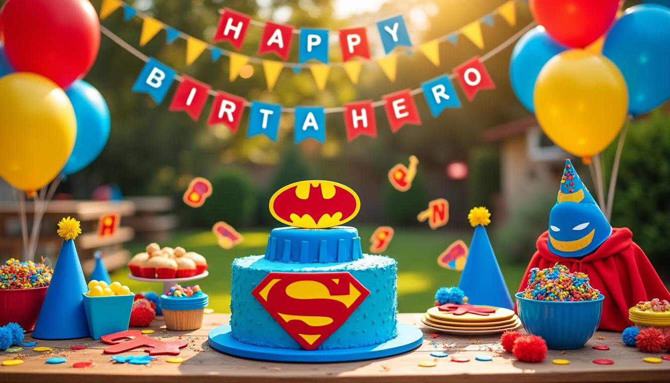 découvrez des recettes faciles et rapides pour une fête d'enfants sur le thème des super héros magiques, alliant gourmandise et amusement pour petits et grands.