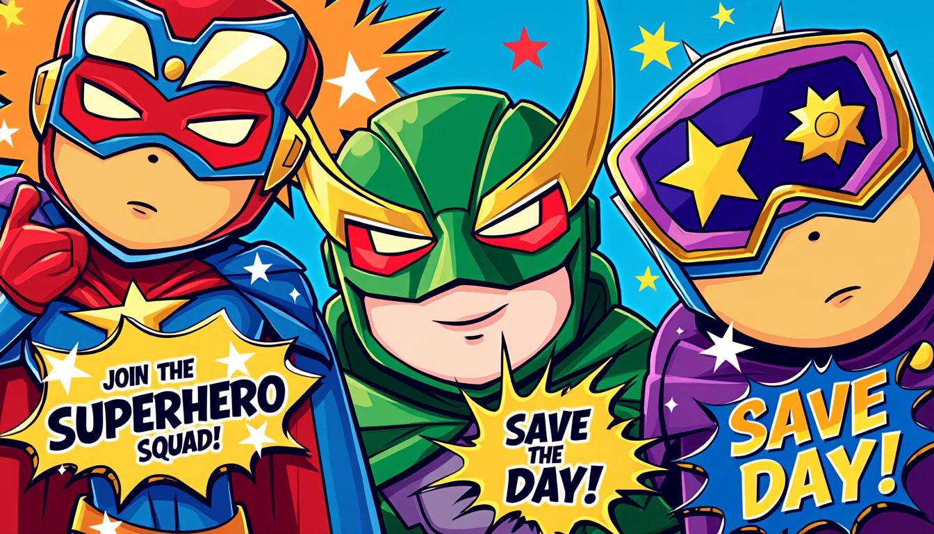 découvrez des recettes faciles et rapides pour organiser une fête magique sur le thème des super héros, parfaite pour émerveiller les enfants.