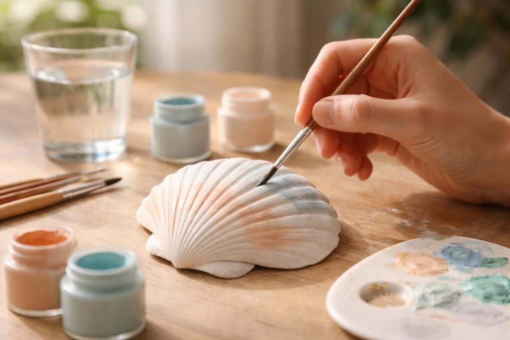 découvrez une technique simple et rapide pour peindre un coquillage avec des résultats magnifiques, idéale pour tous les niveaux de créativité.