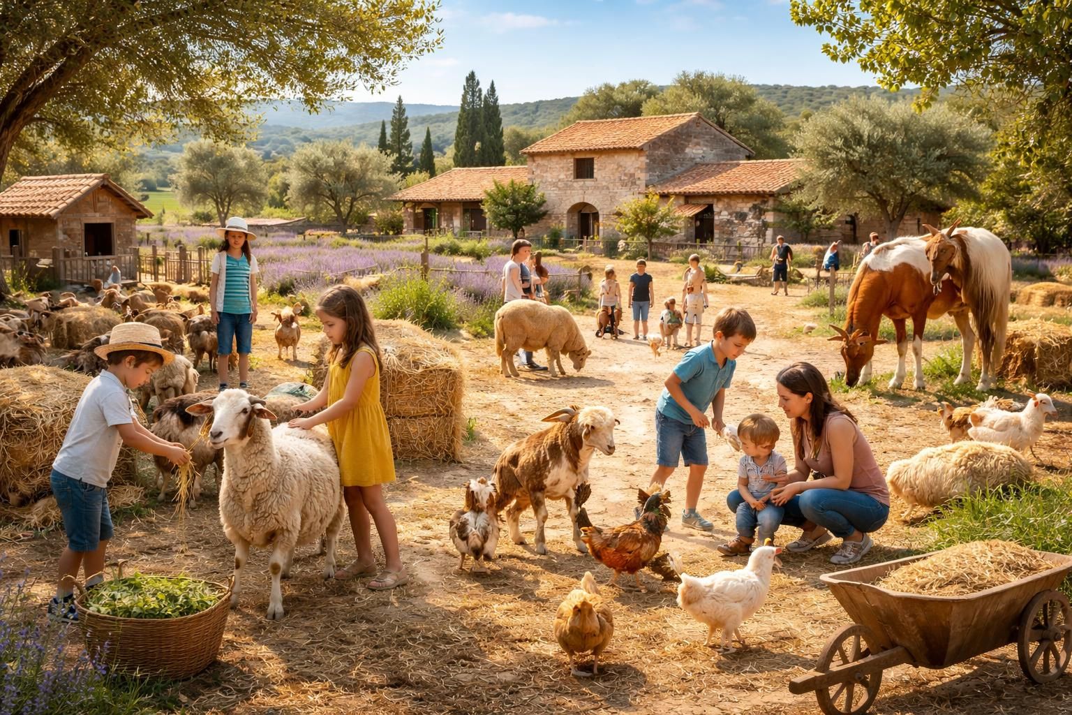 découvrez une journée inoubliable à la ferme pédagogique d'aix-en-provence, idéale pour toute la famille. activités ludiques, rencontre avec les animaux et immersion en pleine nature vous attendent.