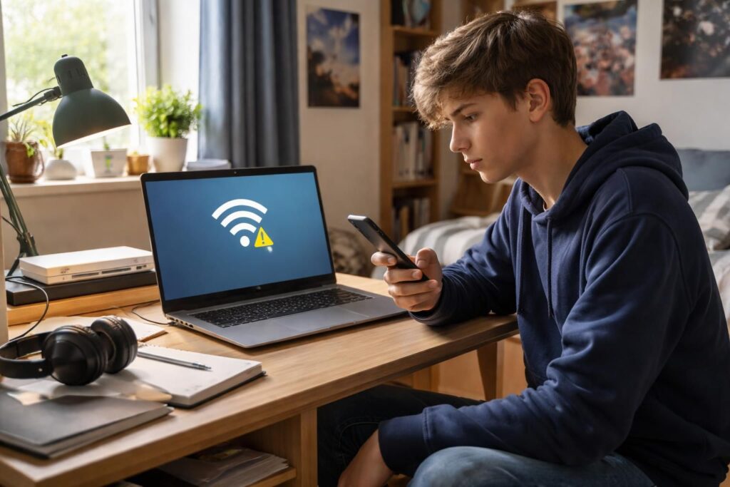 découvrez comment résoudre facilement le problème de 'connexion impossible' au wi-fi freebox sur le pc de votre adolescent grâce à nos conseils pratiques et étapes simples.