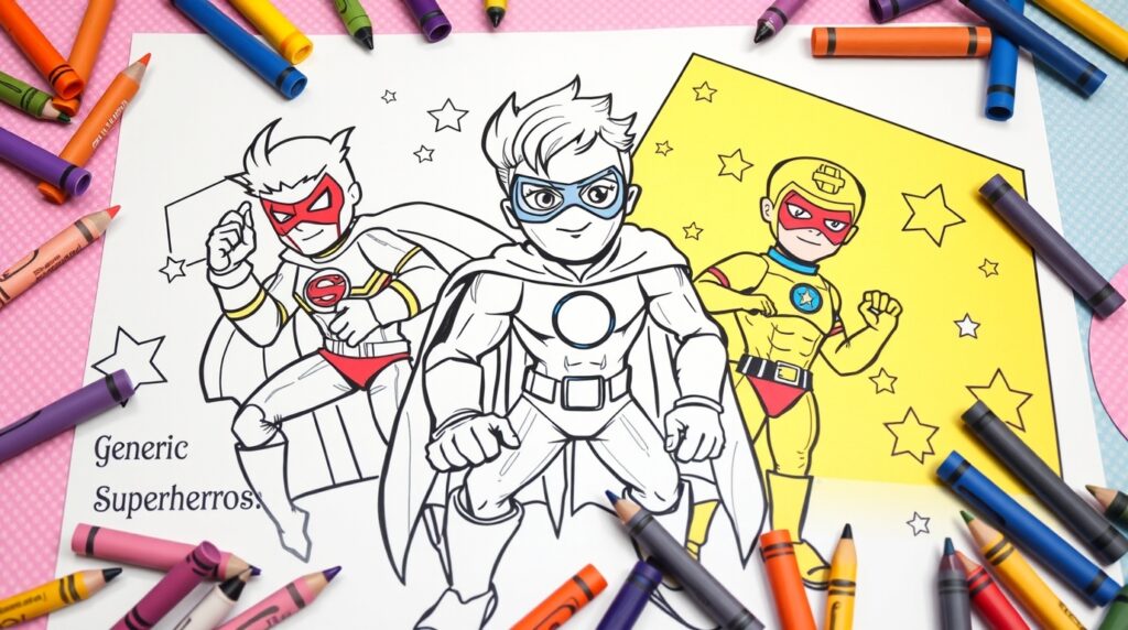 coloriage des Power rangers