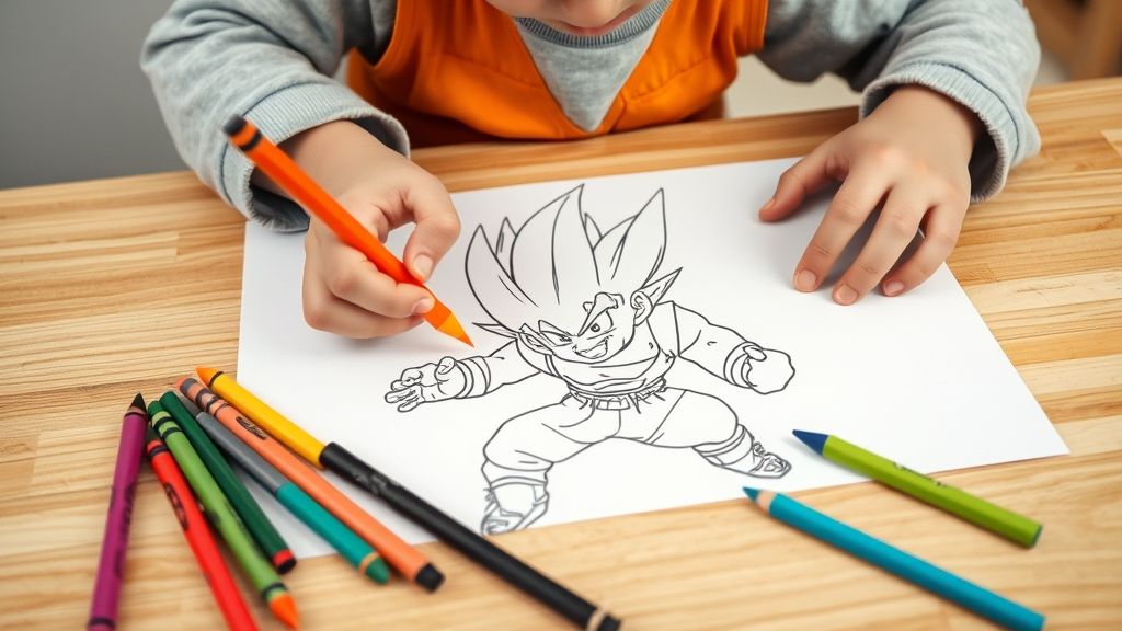 coloriages Dragon Ball