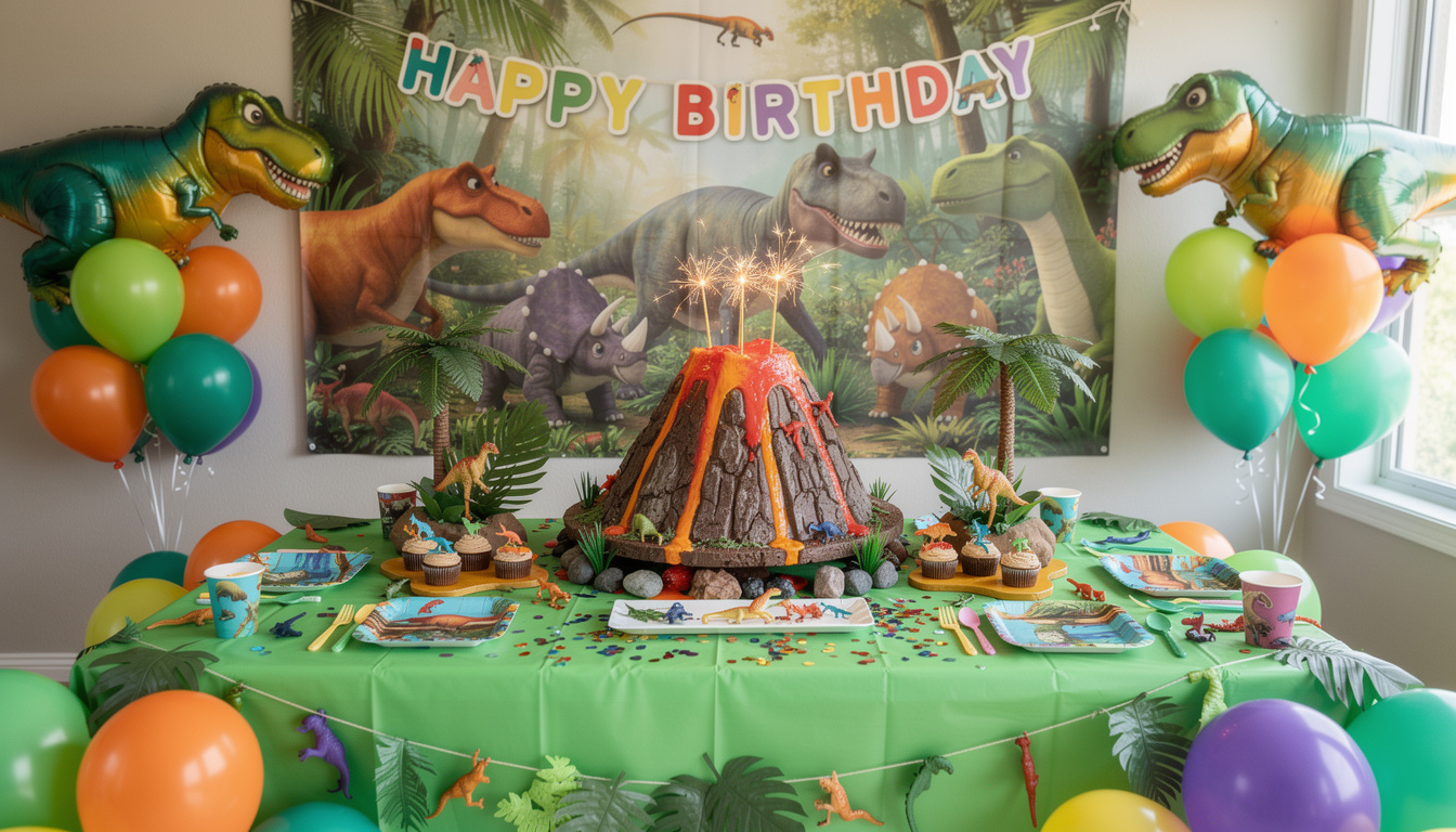 organisez une fête inoubliable pour enfants sur le thème des dinosaures avec 5 activités ludiques et immersives qui captiveront petits et grands.